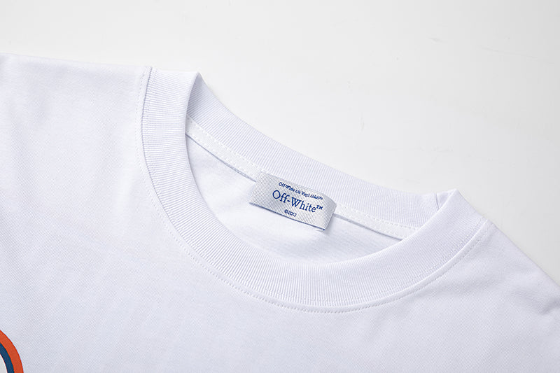 OFF-WHITE Cotton Short-sleeved T-shirt 9005