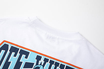 OFF-WHITE Cotton Short-sleeved T-shirt 9005