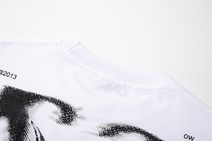 OFF-WHITE Cotton Short-sleeved T-shirt 9008