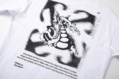 OFF-WHITE Cotton Short-sleeved T-shirt 9008
