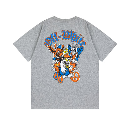 OFF-WHITE Cotton Short Sleeve T-Shirt 9002