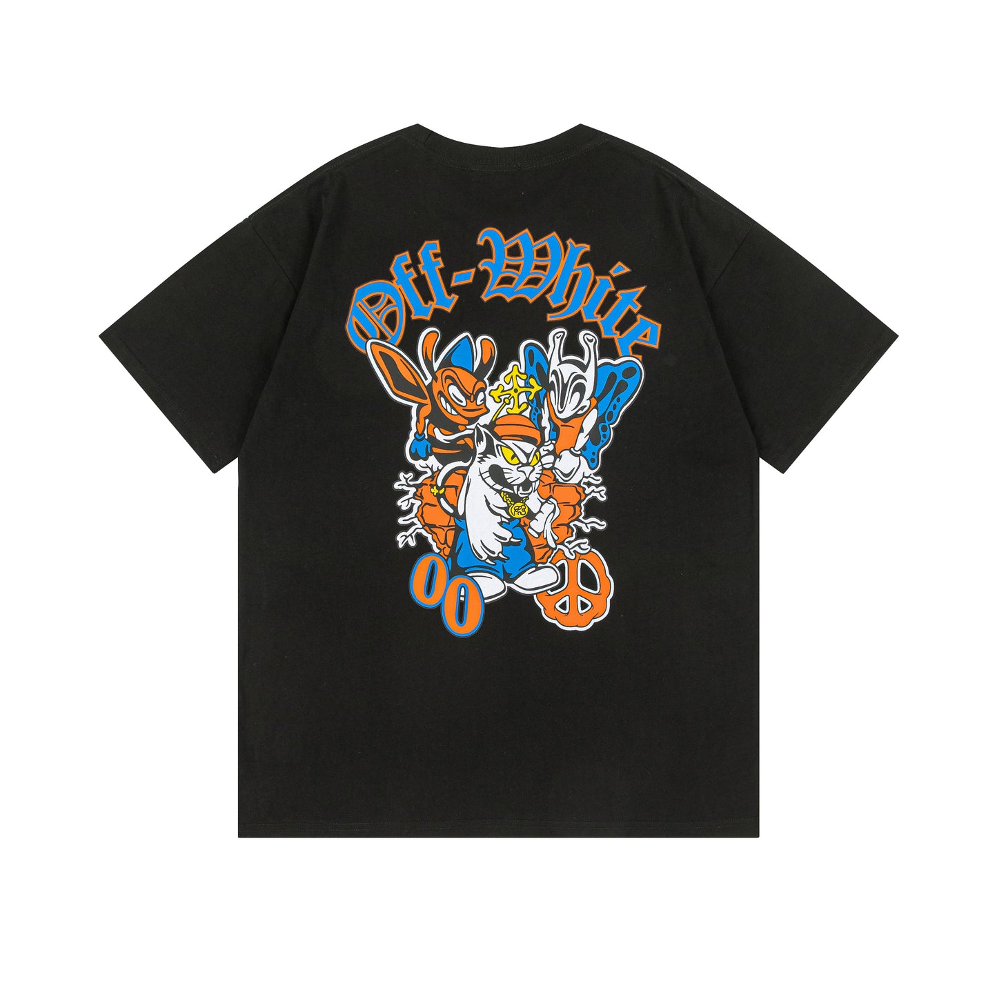 OFF-WHITE Cotton Short Sleeve T-Shirt 9002