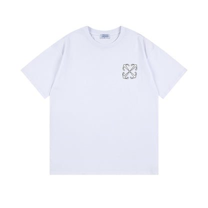 OFF-WHITE Cotton Short-sleeved T-shirt 9004