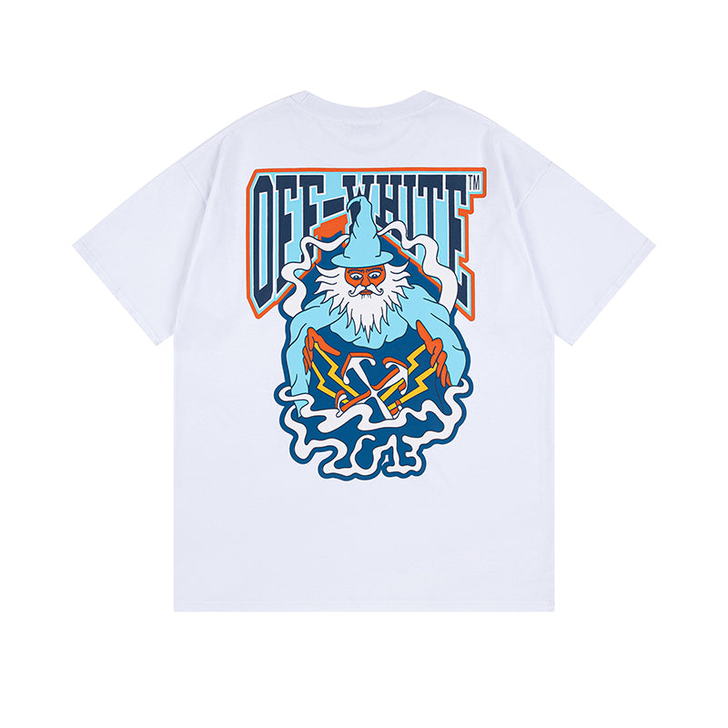 OFF-WHITE Cotton Short-sleeved T-shirt 9005