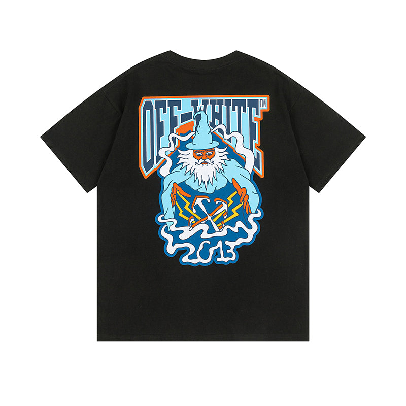 OFF-WHITE Cotton Short-sleeved T-shirt 9005