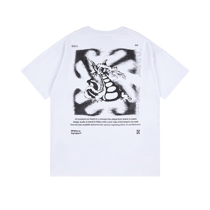 OFF-WHITE Cotton Short-sleeved T-shirt 9008