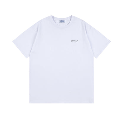 OFF-WHITE Cotton Short-sleeved T-shirt 9009