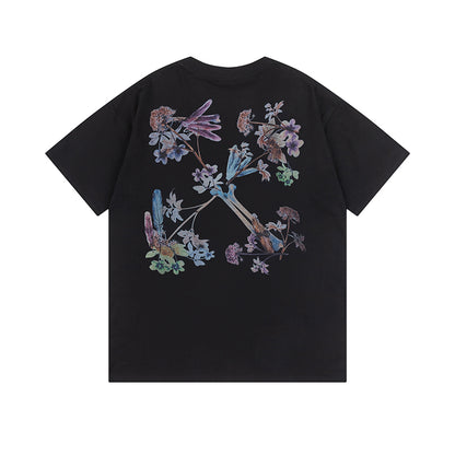 OFF-WHITE Cotton Short-sleeved T-shirt 9009