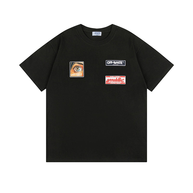 OFF-WHITE Cotton Short-sleeved T-shirt 9010