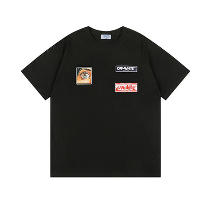 OFF-WHITE Cotton Short-sleeved T-shirt 9010