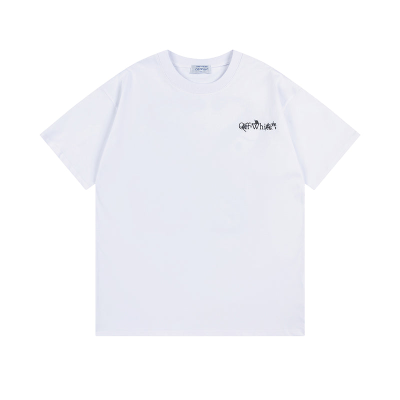 OFF-WHITE Cotton Short-sleeved T-shirt 9012