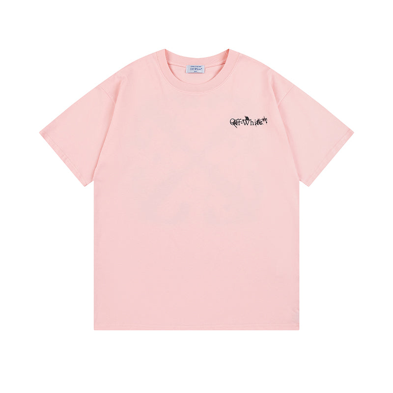 OFF-WHITE Cotton Short-sleeved T-shirt 9012