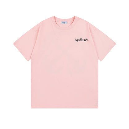 OFF-WHITE Cotton Short-sleeved T-shirt 9012