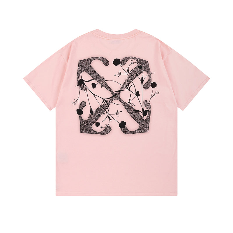 OFF-WHITE Cotton Short-sleeved T-shirt 9012