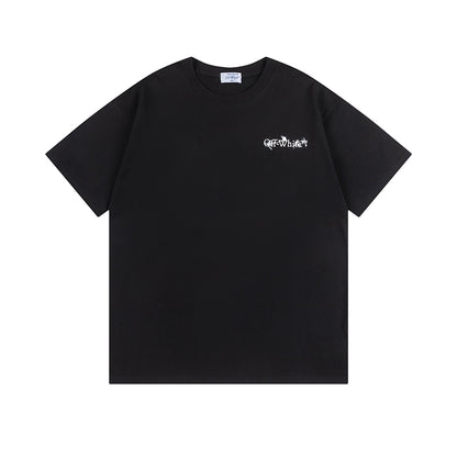 OFF-WHITE Cotton Short-sleeved T-shirt 9012