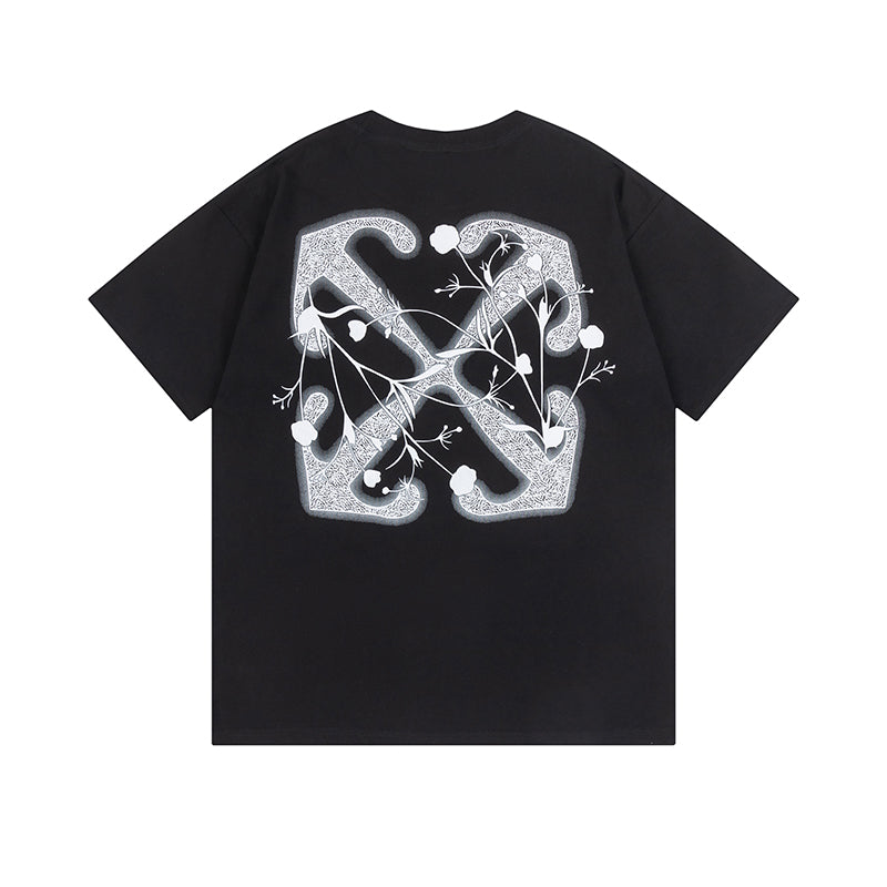OFF-WHITE Cotton Short-sleeved T-shirt 9012