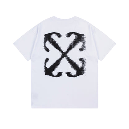 OFF-WHITE Cotton Short-sleeved T-shirt 9001