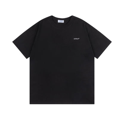 OFF-WHITE Cotton Short-sleeved T-shirt 9001