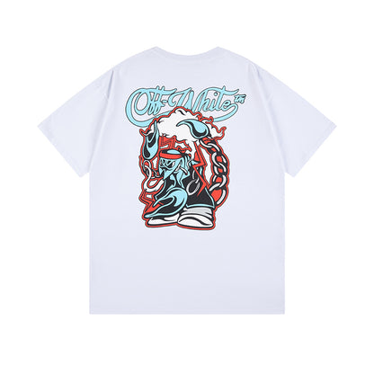 OFF-WHITE Cotton Short-sleeved T-shirt 9003