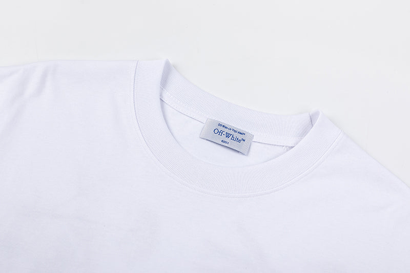 OFF-WHITE Cotton Short-sleeved T-shirt 9009