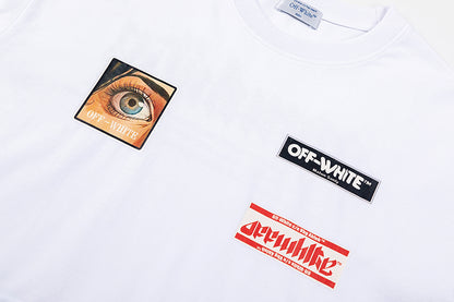 OFF-WHITE Cotton Short-sleeved T-shirt 9010