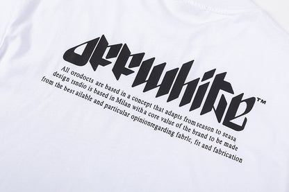 OFF-WHITE Cotton Short-sleeved T-shirt 9010