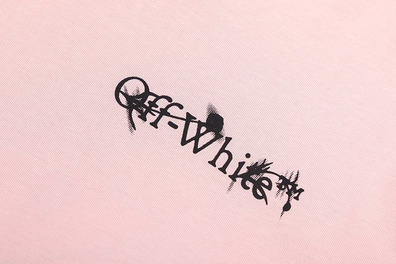 OFF-WHITE Cotton Short-sleeved T-shirt 9012
