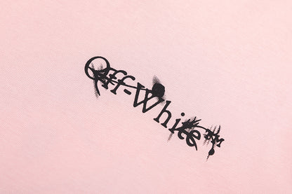OFF-WHITE Cotton Short-sleeved T-shirt 9012