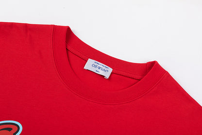 OFF-WHITE Cotton Short-sleeved T-shirt 9003