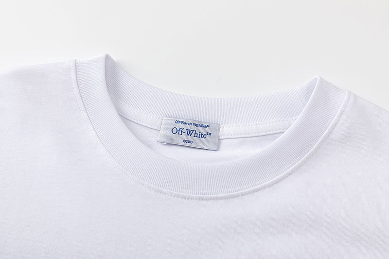 OFF-WHITE Cotton Short-sleeved T-shirt 9062