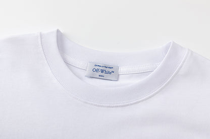 OFF-WHITE Cotton Short-sleeved T-shirt 9062