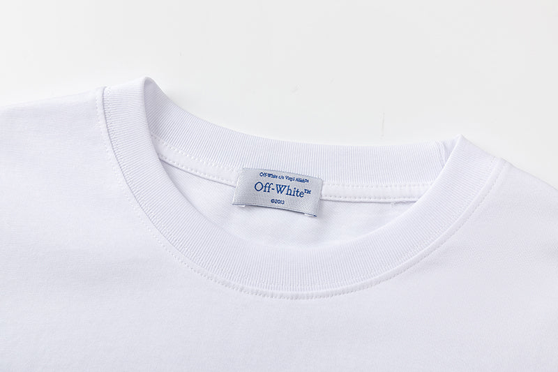 OFF-WHITE Cotton Short-sleeved T-shirt9063