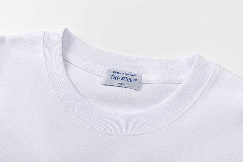 OFF-WHITE Cotton Short-sleeved T-shirt 9065