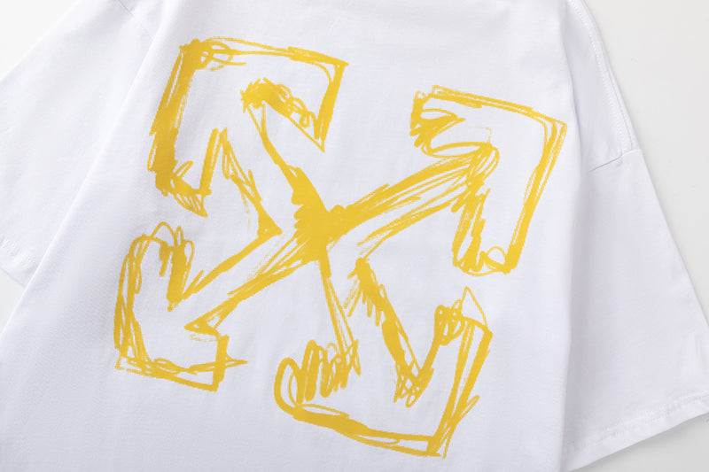 OFF-WHITE Cotton Short-sleeved T-shirt 9065