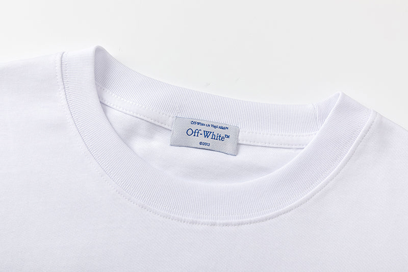 OFF-WHITE Cotton Short-sleeved T-shirt 9066
