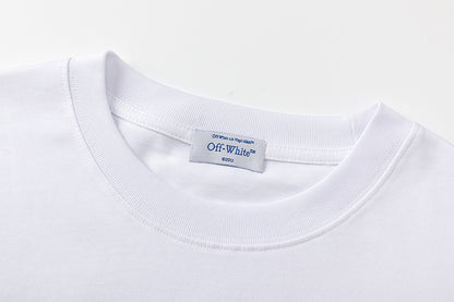 OFF-WHITE Cotton Short-sleeved T-shirt 9066
