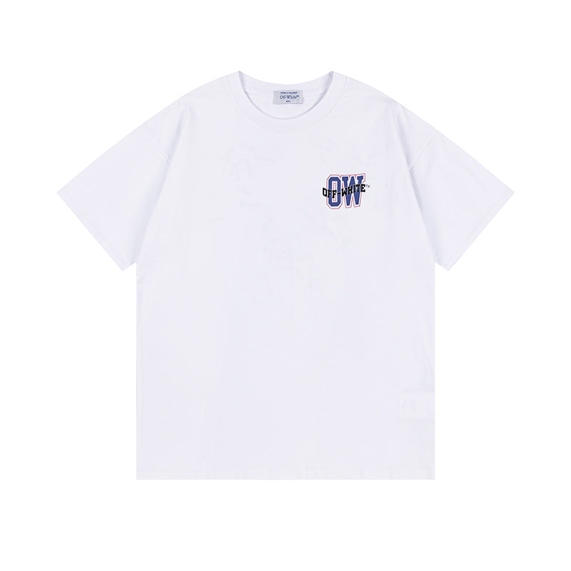 OFF-WHITE Cotton Short-sleeved T-shirt 9062