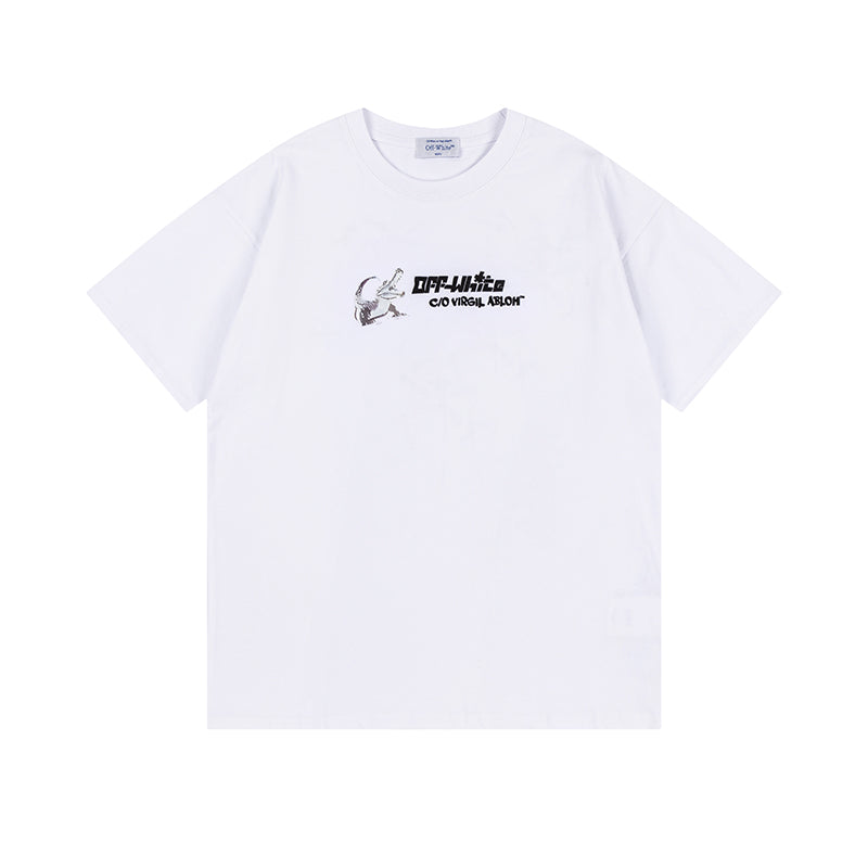 OFF-WHITE Cotton Short-sleeved T-shirt9063