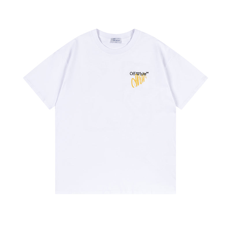 OFF-WHITE Cotton Short-sleeved T-shirt 9065