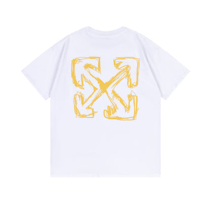 OFF-WHITE Cotton Short-sleeved T-shirt 9065