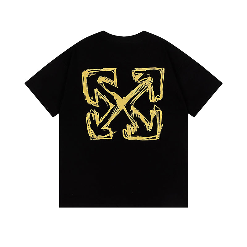 OFF-WHITE Cotton Short-sleeved T-shirt 9065