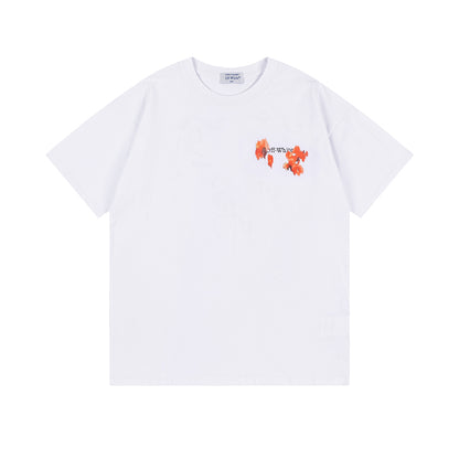 OFF-WHITE Cotton Short-sleeved T-shirt 9066