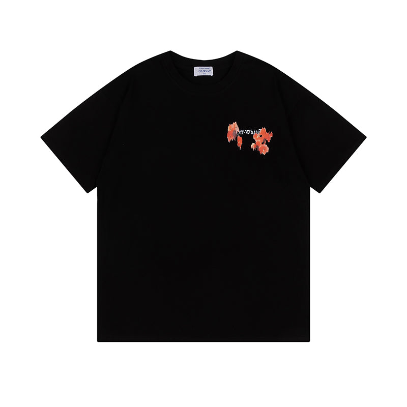 OFF-WHITE Cotton Short-sleeved T-shirt 9066
