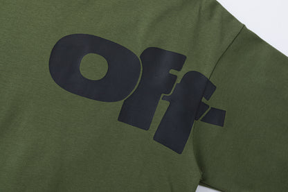 OFF-WHITE Cotton Short-sleeved T-shirt 9021