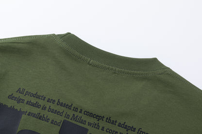 OFF-WHITE Cotton Short-sleeved T-shirt 9021