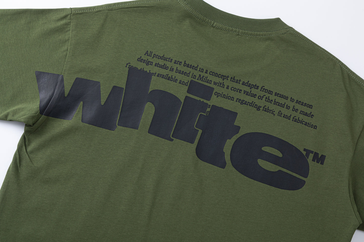 OFF-WHITE Cotton Short-sleeved T-shirt 9021