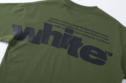 OFF-WHITE Cotton Short-sleeved T-shirt 9021