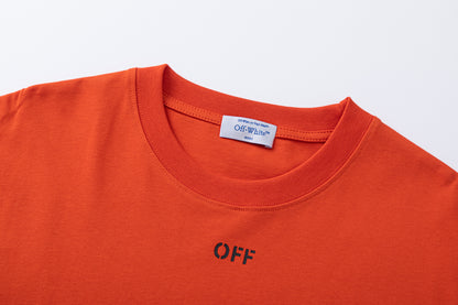 OFF-WHITE Cotton Short-sleeved T-shirt 9014