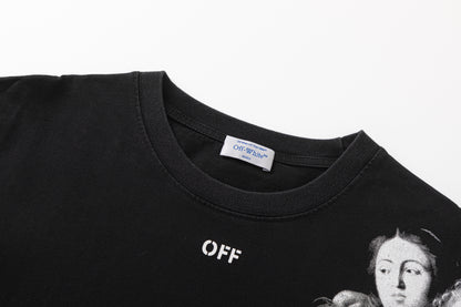 OFF-WHITE Cotton Short-sleeved T-shirt 9023
