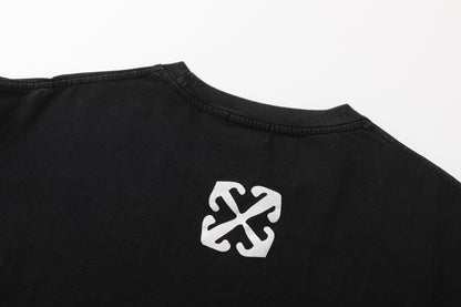 OFF-WHITE Cotton Short-sleeved T-shirt 9023